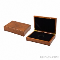 Wood Coin Box
