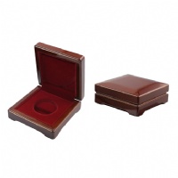 Wood Coin Box
